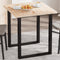 vidaXL - Tafelbladen - 2 - st - rechthoekig - 70x35x2,5 - cm - massief - grenenhout