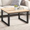 vidaXL - Tafelbladen - 2 - st - rechthoekig - 80x40x2,5 - cm - massief - grenenhout