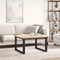 vidaXL - Tafelbladen - 2 - st - rechthoekig - 80x40x2,5 - cm - massief - grenenhout