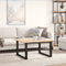 vidaXL - Tafelbladen - 2 - st - rechthoekig - 90x45x1,7 - cm - massief - grenenhout