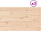 vidaXL - Tafelbladen - 3 - st - rechthoekig - 80x47x2,5 - cm - massief - grenenhout