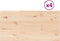 vidaXL - Tafelbladen - 4 - st - rechthoekig - 90x45x1,7 - cm - massief - grenenhout