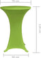 vidaXL - Tafelhoes - stretch - 2 - stuks - 70 - cm - groen