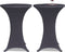 vidaXL - Tafelhoes - stretch - antraciet - 2st