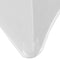 vidaXL - Tafelhoes - stretch - wit - 243x76x74 - cm - 2 - st