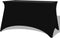 vidaXL - Tafelhoes - stretch - zwart - 183x76x74 - cm - 2 - st