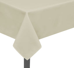 vidaXL - Tafelkleden - 5 - stuks - créme - 170x130 - cm