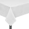 vidaXL - Tafelkleden - wit - 5 - stuks - 220 - x - 130 - cm