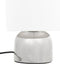 vidaXL Tafellampen 2 st met aanraakknop E14 wit