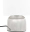 vidaXL Tafellampen 2 st met aanraakknop E14 wit