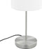vidaXL Tafellampen 2 st met aanraakknop E14 wit
