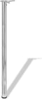 vidaXL - Tafelpoten - in - hoogte - verstelbaar - chroom - 1100 - mm - 4 - st