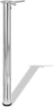 vidaXL - Tafelpoten - in - hoogte - verstelbaar - chroom - 710 - mm - 4 - st