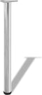 vidaXL - Tafelpoten - in - hoogte - verstelbaar - chroom - 710 - mm - 4 - st