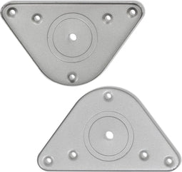 vidaXL - Tafelpoten - in - hoogte - verstelbaar - chroom - 870 - mm - 4 - st