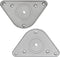 vidaXL - Tafelpoten - in - hoogte - verstelbaar - chroom - 870 - mm - 4 - st