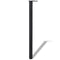vidaXL - Tafelpoten - in - hoogte - verstelbaar - zwart - 1100 - mm - 4 - st