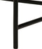 vidaXL - Tafelset - met - messing - bedekt - MDF - 2-delig