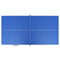 vidaXL - Tafeltennistafel - met - net - 5 - feet - 152x76x66 - cm - blauw