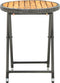 vidaXL - Tafeltje - 60 - cm - poly - rattan - en - massief - acaciahout - grijs