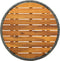 vidaXL - Tafeltje - 60 - cm - poly - rattan - en - massief - acaciahout - grijs