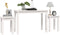 vidaXL - Tafeltjesset - 3 - st - massief - grenenhout - wit