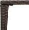 vidaXL - Tafeltjesset - 3 - st - poly - rattan - bruin