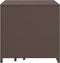 vidaXL - Tafeltjesset - 3 - st - poly - rattan - bruin