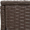 vidaXL - Tafeltjesset - 3 - st - poly - rattan - bruin