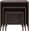 vidaXL - Tafeltjesset - 3 - st - poly - rattan - bruin