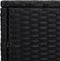 vidaXL - Tafeltjesset - 3 - st - poly - rattan - zwart