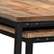 vidaXL - Tafeltjesset - massief - gerecycled - teakhout - 2-delig