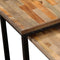 vidaXL - Tafeltjesset - massief - gerecycled - teakhout - 2-delig