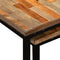 vidaXL - Tafeltjesset - massief - gerecycled - teakhout - 2-delig