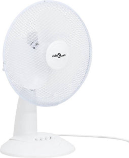 vidaXL Tafelventilator 3 snelheden 40 W 30 cm wit