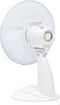 vidaXL Tafelventilator 3 snelheden 40 W 30 cm wit