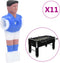 vidaXL - Tafelvoetbalspelers - voor - 15,9 - mm - staaf - 22 - st