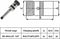 vidaXL - Tapboorkop - B18 - met - MT3 - schacht - voor - schroefdraad - M3-M16