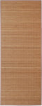 vidaXL - Tapijt - 100x160 - cm - bamboe - bruin