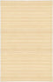 vidaXL - Tapijt - 100x160 - cm - bamboe - naturel