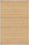 vidaXL - Tapijt - 100x160 - cm - bamboe - naturel