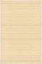 vidaXL - Tapijt - 100x160 - cm - bamboe - naturel