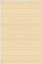 vidaXL - Tapijt - 100x160 - cm - bamboe - naturel