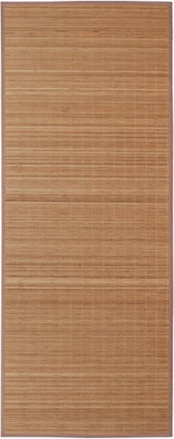 vidaXL - Tapijt - 160x230 - cm - bamboe - bruin