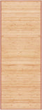 vidaXL - Tapijt - 80x200 - cm - bamboe - bruin