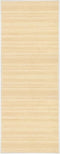 vidaXL - Tapijt - 80x200 - cm - bamboe - natuurlijk