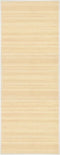 vidaXL - Tapijt - 80x200 - cm - bamboe - natuurlijk