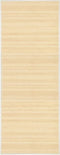 vidaXL - Tapijt - 80x200 - cm - bamboe - natuurlijk