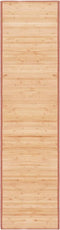 vidaXL - Tapijt - 80x300 - cm - bamboe - bruin
