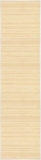 vidaXL - Tapijt - 80x300 - cm - bamboe - naturel